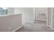 Carpeted hallway space on the second floor at 3218 Gilroy Dr, Fort Mill, SC 29707