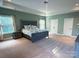Spacious bedroom with tray ceiling, windows and carpeted floor at 4006 Tremont Dr, Indian Trail, NC 28079