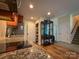 Kitchen featuring an electric cook top and granite countertops at 4006 Tremont Dr, Indian Trail, NC 28079