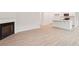 Spacious living room with fireplace and views of the kitchen island at 4619 Harris Elliot Rd, Lincolnton, NC 28092