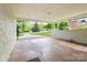 Covered carport with ample space and brick accents, offering protection from the elements at 5162 Lincrest Pl, Charlotte, NC 28211