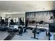 Modern gym featuring a range of equipment and motivational 'Lake Norman' mural at 934 Prince Garrett Way, Denver, NC 28037
