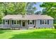 Charming single-story home featuring a covered front porch and well-maintained lawn at 983 Willowbrook Ave, Rock Hill, SC 29730