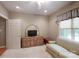 Bedroom featuring carpet floor, dresser and mirror, a sofa and a window with valance at 1061 Nw 14Th Avenue Nw Dr, Hickory, NC 28601