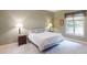 Cozy bedroom with neutral colors and a large window at 1061 Nw 14Th Avenue Nw Dr, Hickory, NC 28601