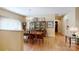 Traditional dining room with wood floors, chandelier, and antique furniture at 1061 Nw 14Th Avenue Nw Dr, Hickory, NC 28601