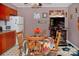 Bright kitchen features an eat-in dining space and TV, perfect for relaxing and enjoying meals at 1111 Green Street Ext, Rock Hill, SC 29730