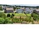 Expansive fenced backyard with lush lawn, offering privacy and space for recreation at 1281 Arges River Dr, Fort Mill, SC 29715