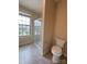 Bathroom features a glass shower and white toilet at 1281 Arges River Dr, Fort Mill, SC 29715