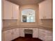 Kitchen area with granite countertops and white cabinets at 1281 Arges River Dr, Fort Mill, SC 29715