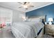 Inviting bedroom with a queen bed, complemented by soft lighting and soothing color palette for a tranquil ambiance at 1300 Nc 90 W Hwy, Taylorsville, NC 28681