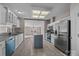 Well-equipped kitchen features stainless steel appliances and a center island at 1370 Poole Rd, Salisbury, NC 28146