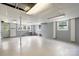 Finished basement with natural light from basement windows at 1753 28Th Ne St, Hickory, NC 28601
