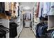 Spacious walk-in closet with custom shelving and ample storage for clothing and accessories, creating an organized and stylish space at 2042 Newport Dr, Fort Mill, SC 29707
