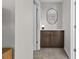 Hallway featuring wooden cabinets and a built-in countertop at 2042 Newport Dr, Fort Mill, SC 29707