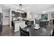 Open concept, eat-in kitchen with seamless access to the living room, stainless appliances, and lots of counter space at 2042 Newport Dr, Fort Mill, SC 29707