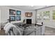 Cozy living room with a modern fireplace, large sectional sofa, and stylish decor, creating a welcoming space at 2042 Newport Dr, Fort Mill, SC 29707