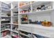 Spacious walk-in pantry with organized shelving and storage for all your kitchen essentials at 2042 Newport Dr, Fort Mill, SC 29707