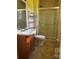 Bathroom with shower, toilet and vanity at 206 13Th St, Belmont, NC 28012
