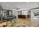 Open living room features a modern aesthetic with a spacious layout and stylish design at 2121 Valencia Ter, Charlotte, NC 28226