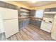 The kitchen has gray cabinets, stainless appliances, and a modern aesthetic at 2482 E Nc 10 Hwy, Conover, NC 28613