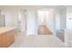Open concept kitchen featuring updated appliances and laminate countertop at 2802 Azalea Hills Dr, Charlotte, NC 28262