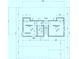 Upper level floor plan featuring two bedrooms and an attic at 301 General As Johnston St, Stanley, NC 28164