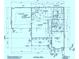 Detailed first-floor layout showing kitchen, living room, bedrooms, and garage at 301 General As Johnston St, Stanley, NC 28164