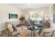 Cozy living room featuring modern furniture, a large window, and tasteful decor for a relaxing atmosphere at 3019 Sassafras Trl, Gastonia, NC 28056
