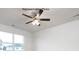 Spacious bedroom featuring a ceiling fan, ample natural light, and neutral decor at 3407 Lacebark Ln, Gastonia, NC 28056