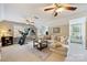 Cozy bonus room featuring neutral decor, a reading nook, and space for exercise equipment at 5508 Kincross Ln, Charlotte, NC 28277