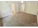 Bedroom with closet at 6041 Misty Way Ln, Charlotte, NC 28212