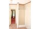 Bathroom showcasing a glass door shower with view to an adjacent carpeted room at 745 Rock Castle Dr, York, SC 29745