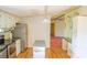 Kitchen featuring stainless steel appliances, ample countertop space, and access to adjoining rooms at 745 Rock Castle Dr, York, SC 29745