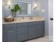 Well-lit bathroom with a spacious vanity, neutral countertops, and ample storage at 1208 Chausley Ct, Charlotte, NC 28211