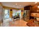 Eat-in kitchen features wood cabinets, stainless steel appliances, a breakfast nook and plenty of natural light at 12610 Angel Oak Dr, Huntersville, NC 28078
