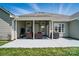 A house with a screened-in patio and expansive backyard at 146 Burtons Barn Rd, Mooresville, NC 28115