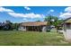 This home features a spacious backyard, back porch, and a neatly maintained lawn at 2336 32Nd Ne St, Hickory, NC 28601
