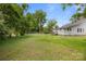 Large grassy backyard with tree coverage at 304 Miller Ave, Salisbury, NC 28144