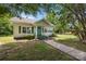 Well-maintained home with a charming front yard and a cozy porch, surrounded by lush greenery and mature trees at 304 Miller Ave, Salisbury, NC 28144
