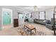 Spacious living room with ample seating, natural light and unique decor at 304 Miller Ave, Salisbury, NC 28144