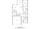 Detailed floor plan showcasing layout, room dimensions, and total area of the property at 7010 Brush Crk, Monroe, NC 28110