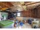 Unfinished basement area at 80 Pine St, Badin, NC 28009