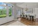 Dining room next to the foyer with ample natural light at 9831 Sedgefield Dr, Waxhaw, NC 28173