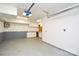 Spacious garage featuring built-in cabinets and open layout, offering a practical and organized workspace at 105 Woodsong Ln, Mooresville, NC 28117