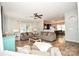 The open living room features wood-look floors, neutral paint and an open floor plan at 120 Tranquil Ct, Locust, NC 28097
