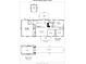 Detailed floor plan illustrating layout, dimensions, and square footage at 1610 Ford St, Charlotte, NC 28216