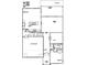 Detailed first floor plan showcasing the layout of the kitchen, Gathering room, and garage at 2046 Sabra St # Cwo0006, Gastonia, NC 28054