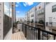 This is a balcony view of the townhome at 4011 Tundra Rd, Charlotte, NC 28203