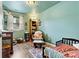 Charming bedroom with celestial ceiling and unique decor at 413 Picadilly Ln, Troutman, NC 28166
